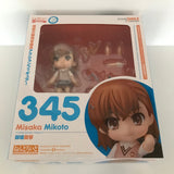 A Certain Scientific Railgun S Nendoroid 345 Mikoto Misaka Good Smile Company Front
