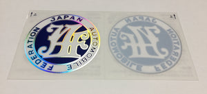 JAF Japan Sticker Set Jdm Japanese Roadside Service