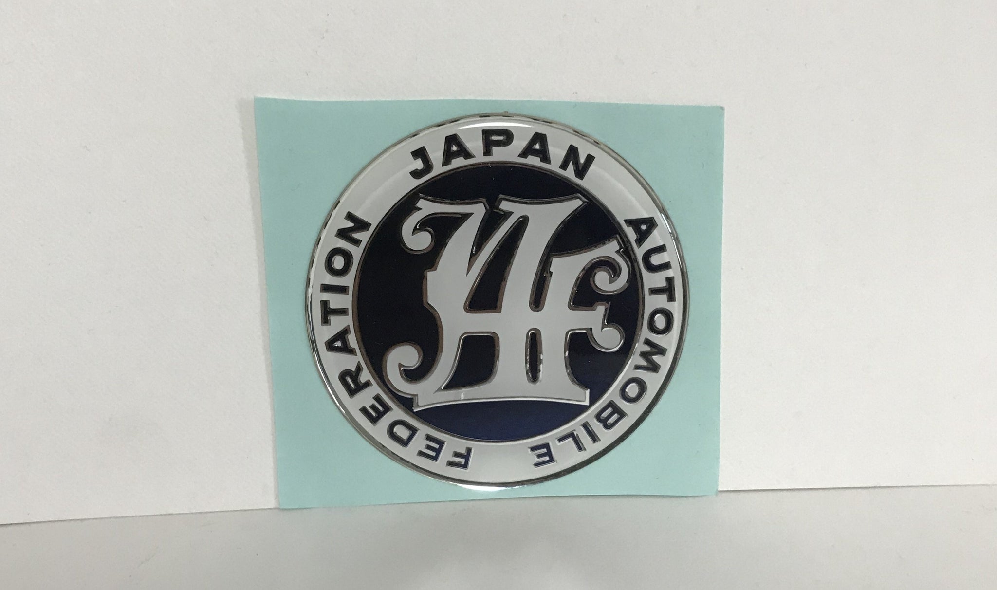 Limited Authentic JAF Japan Raised Emblem Japan Automobile