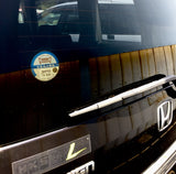 Japanese Parking Sticker Permit Inside Honda Step Wagon