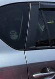 Japanese Parking Sticker Permit Inside Right Side Mazda