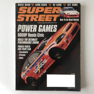 Super Street Import Car Magazine May 2001