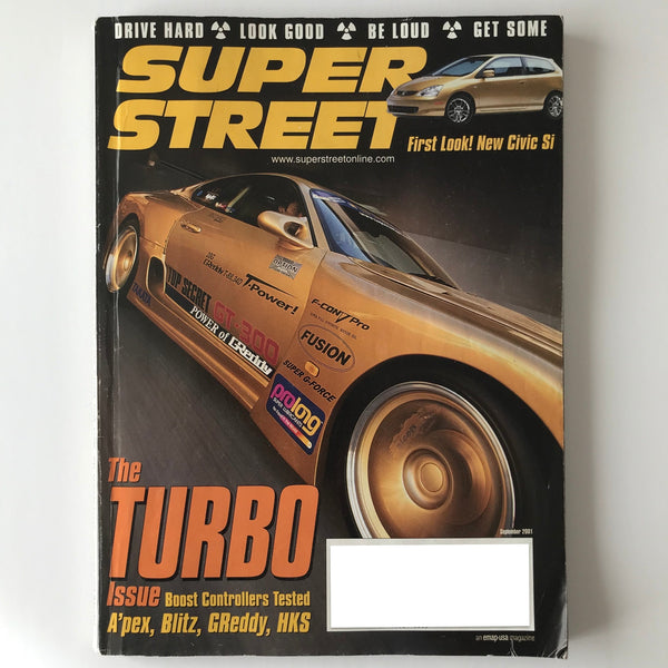 Super Street Import Car Magazine September 2001 – JDMTengoku